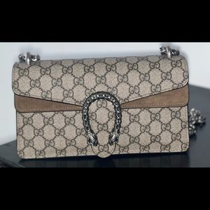 Dionysus GG Shoulder Bag with Swarovski crystals